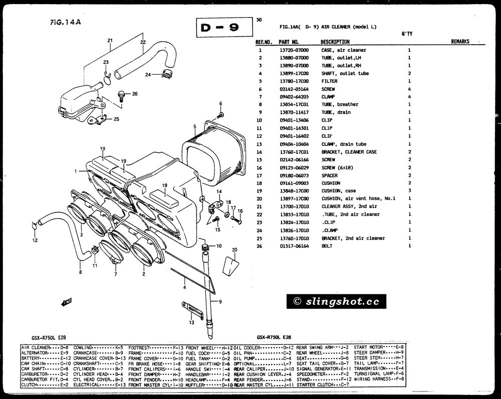 D-9 Air Cleaner (Model L)