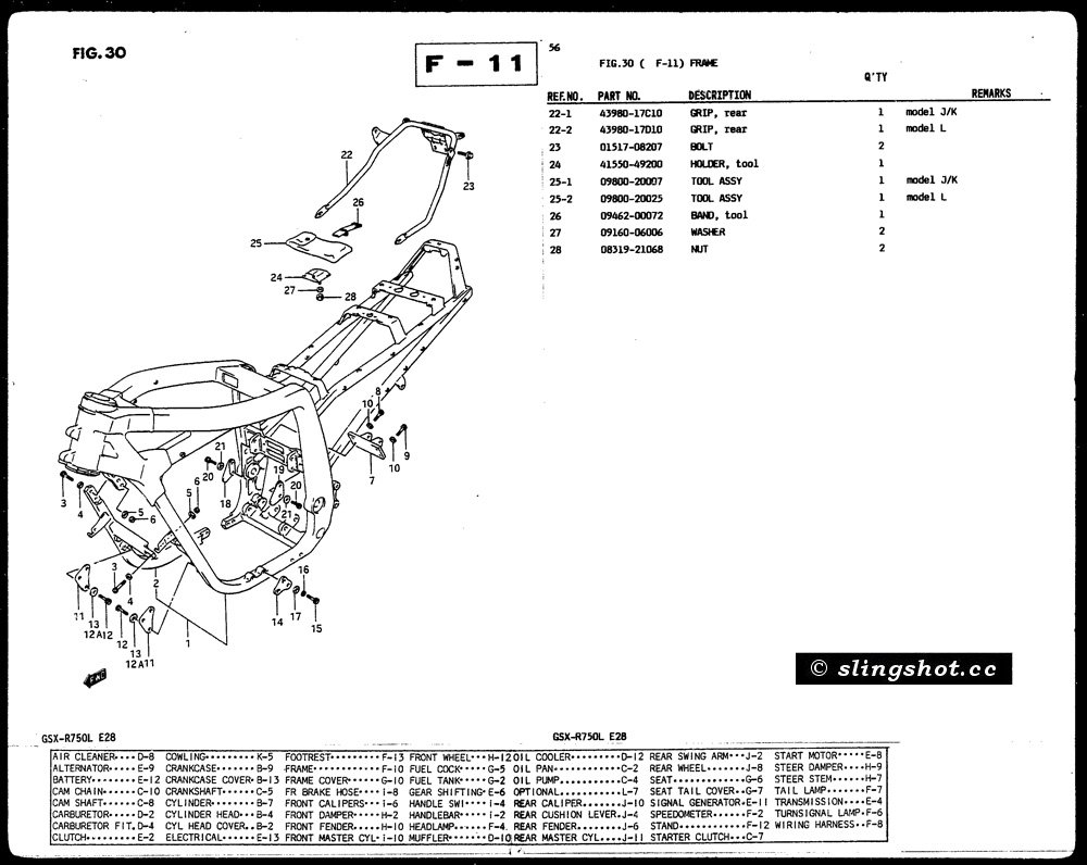 F-11 Frame