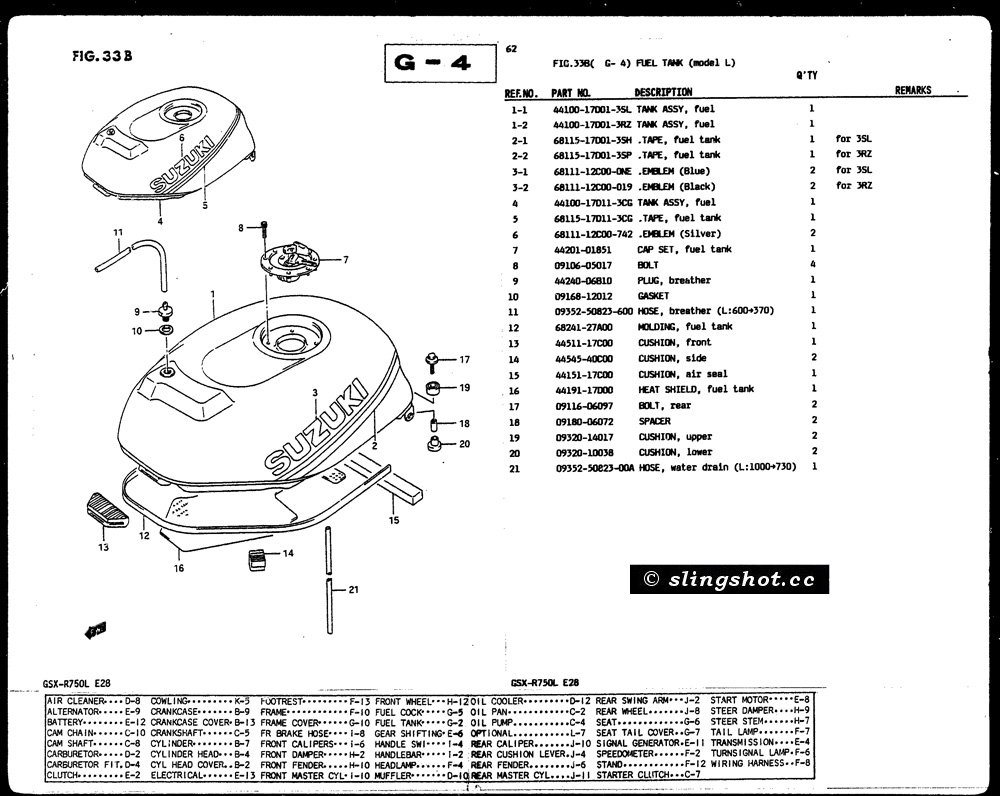 G-4 Fuel Tank (Model L)